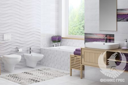 Milano 25x75 серия плочки за баня