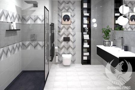 Miler 25x70 серия плочки за баня