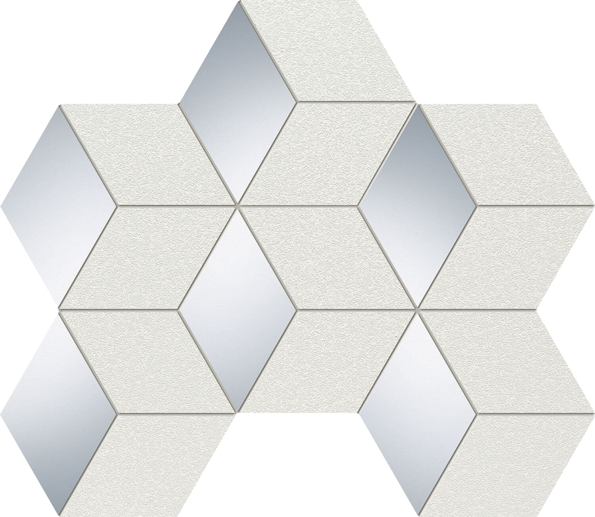 Мозайка Perla White 28.9x22.1 - Image 1