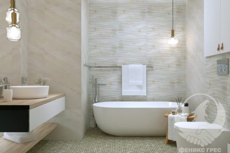 Naza Beige 33.3x55 серия плочки за баня