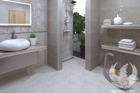 Nitid Arena 33.3x55 серия плочки за баня