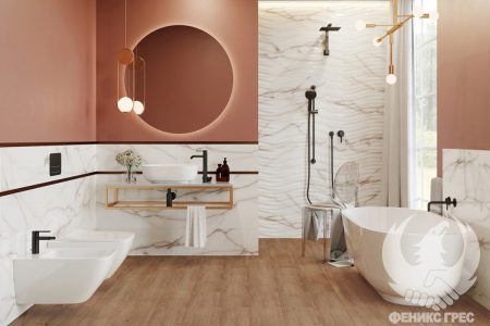 Onice 25x75 серия плочки за баня