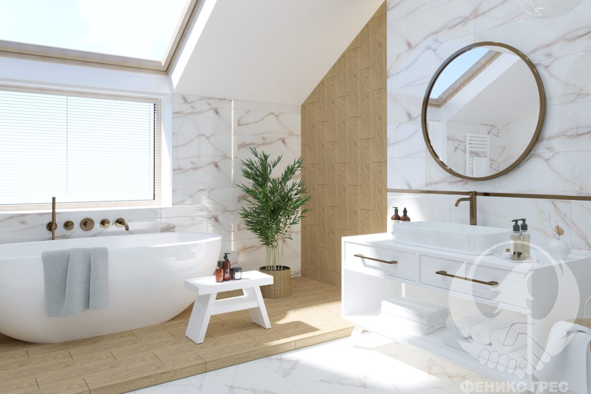 Onice Natural 25x75 серия плочки за баня - Image 1