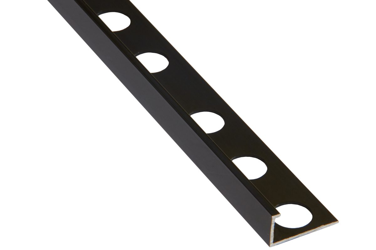 Ъглова лайсна черен лак OAL10NB 1x260 - Image 1