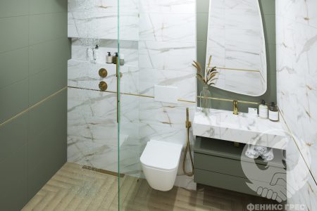 Perthstone Khaki 30x90 серия плочки за баня