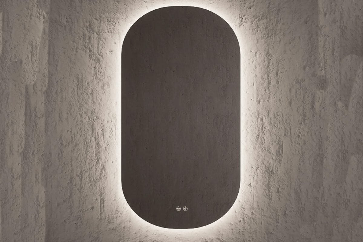 Овално огледало с осветление Pill 50x90 - Image 3