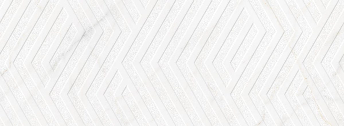 Фаянс Prestige White Matt Decor Rect 29.5x90 - Image 1