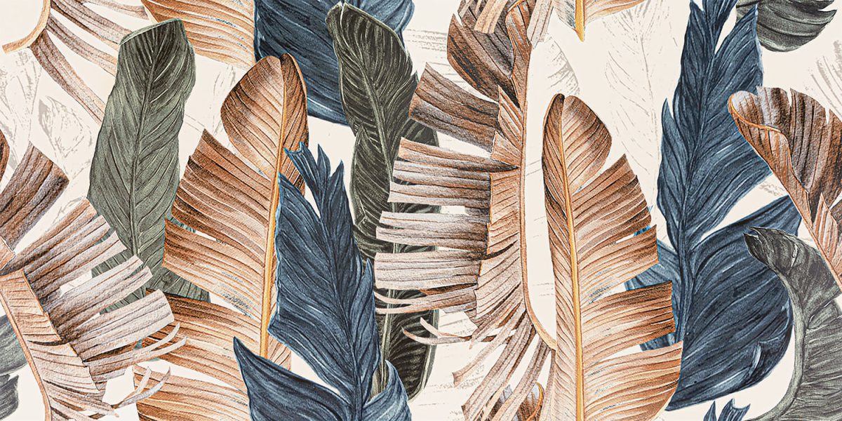 Декор Misteria Leaves Sat 59.8x119.8 - Image 1