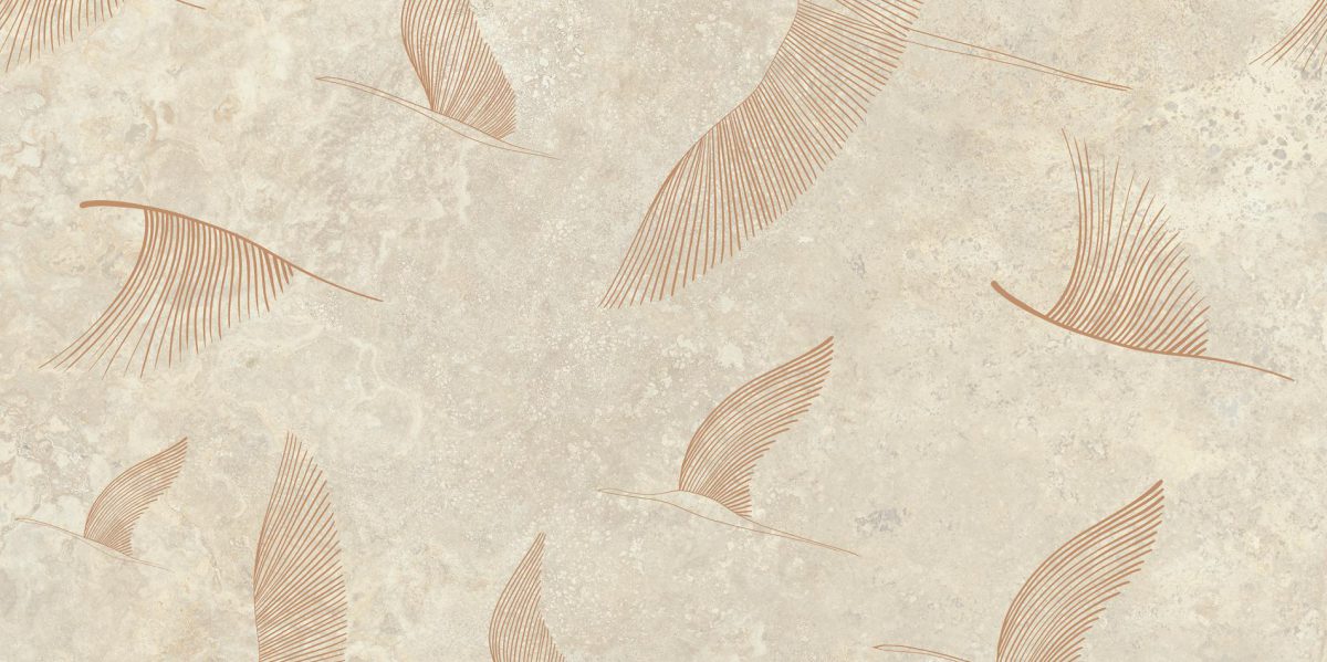 Гранитогрес Mirabello Birds B Decor 59.8x119.8 - Image 1