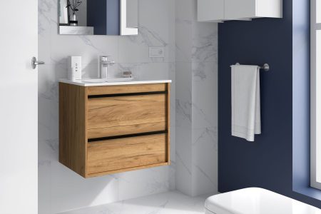 Конзолен шкаф с мивка Attila 60см. Africa Oak