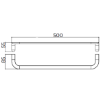 Хавлийник серия Aura 50см - Image 4