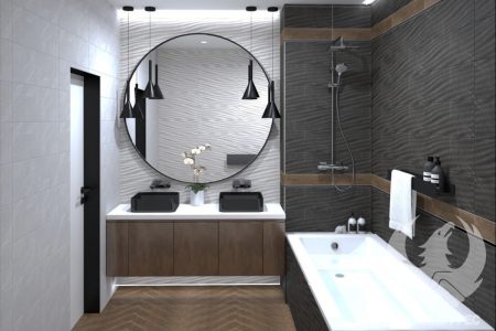 Aura 20x60 серия плочки за баня