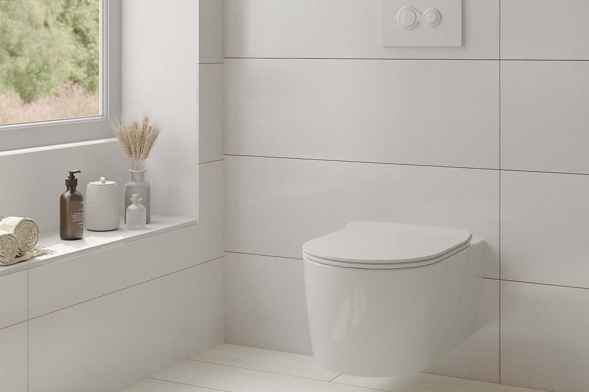 Конзолна тоалетна Solid с капак Amaro - Image 2