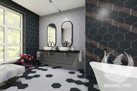 Solid Silver 21.5x25 дизайнерски плочки