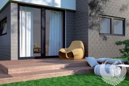 Steel CER 7 - фасаден камък клинкер 30x14.8