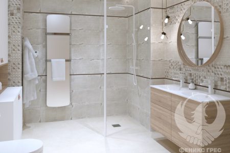 Detroit Beige 30x60  серия плочки за баня