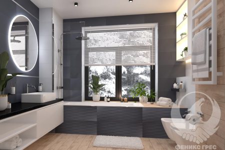 Montmartre Bleu 30x90 серия плочки за баня