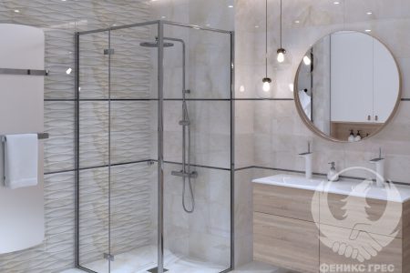 Onix Cream 30x90 серия плочки за баня