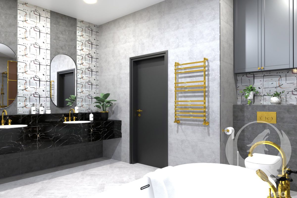 Riva Antracite 30x60 серия плочки за баня - Image 1