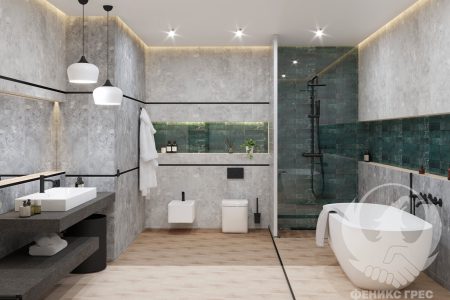 Blendstone 30x90 серия плочки за баня