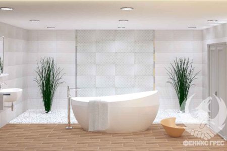 Subway Blanco 33.3x55 серия плочки за баня