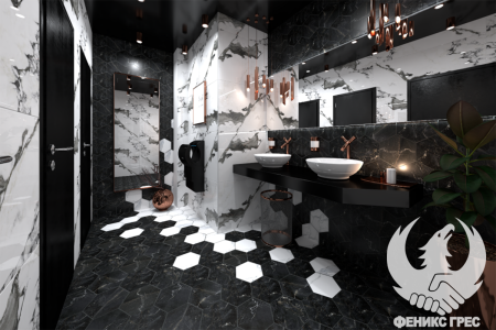 Stream 21.5x25 дизайнерски плочки