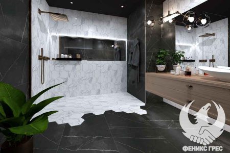 Swan 21.5x25 дизайнерски плочки