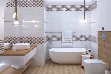 Tripoli 25x75 серия плочки за баня