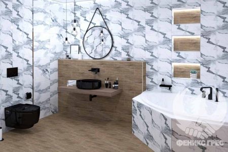 Valeria Plata 25x50 серия плочки за баня