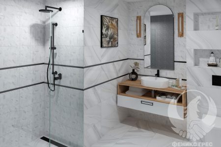 Bella Grey 30x60 серия плочки за баня