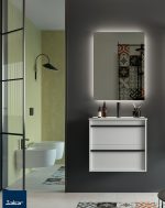 Конзолен шкаф с мивка Attila 60см. White - Image 3