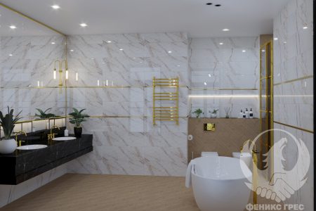 Supreme Gold 30x90 серия плочки за баня