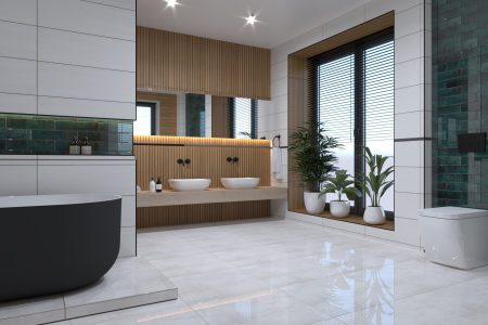 Feelwood Ivory  25x75 серия плочки за баня