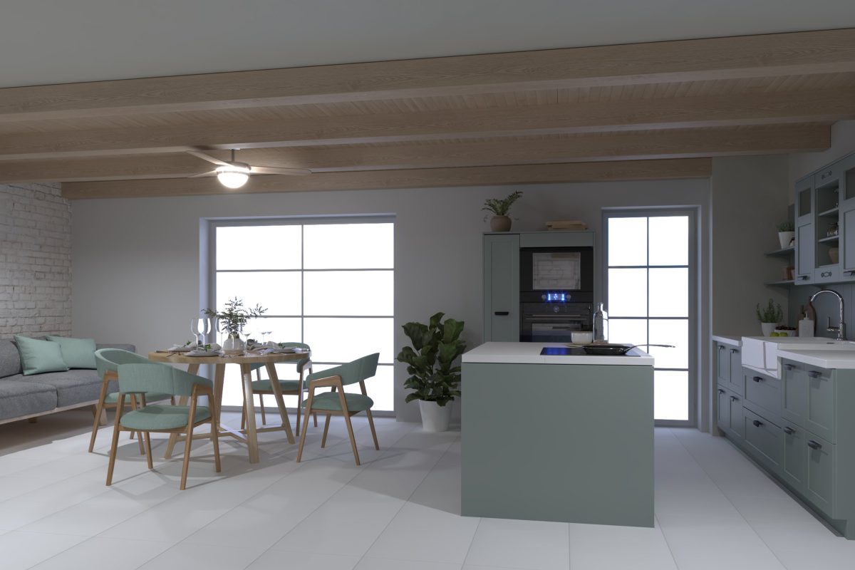 Saten White 45x45 гранитогрес - Image 1