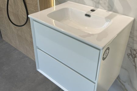 Мивка за вграждане Volterra 61x46 White Glossy
