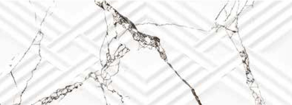 Фаянс Vira white form decor 30x90 - Image 1