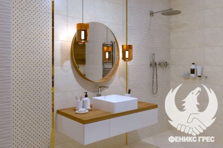 Wavy 45x45 подови плочки