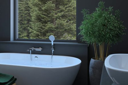 Смесител за вана/душ със сгъваем чучур Ultra